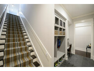 Back Staircase into mud room