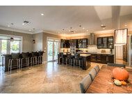 Kitchen and Bar Area